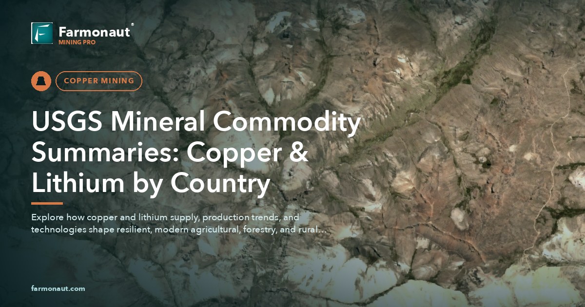 Usgs Mineral Commodity Summaries: Copper &Amp; Lithium By Country