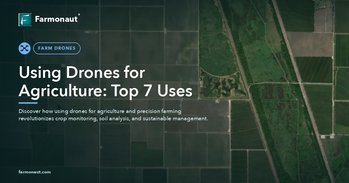 Using Drones For Agriculture: Top 7 Uses