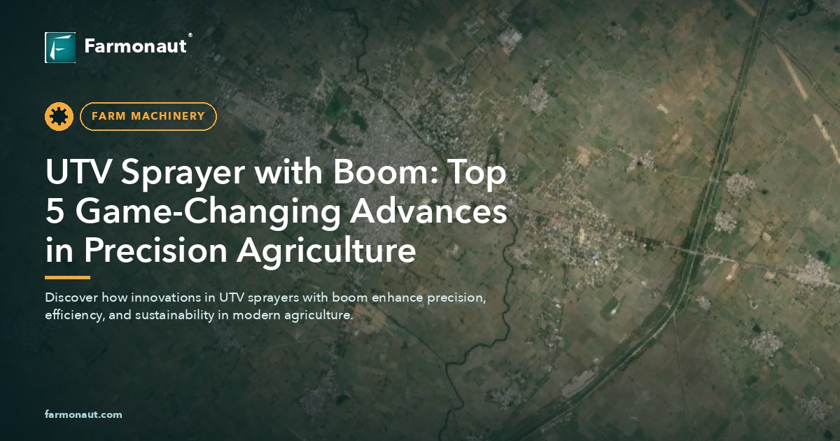 Utv Sprayer With Boom: Top 5 Game-Changing Advances In Precision Agriculture