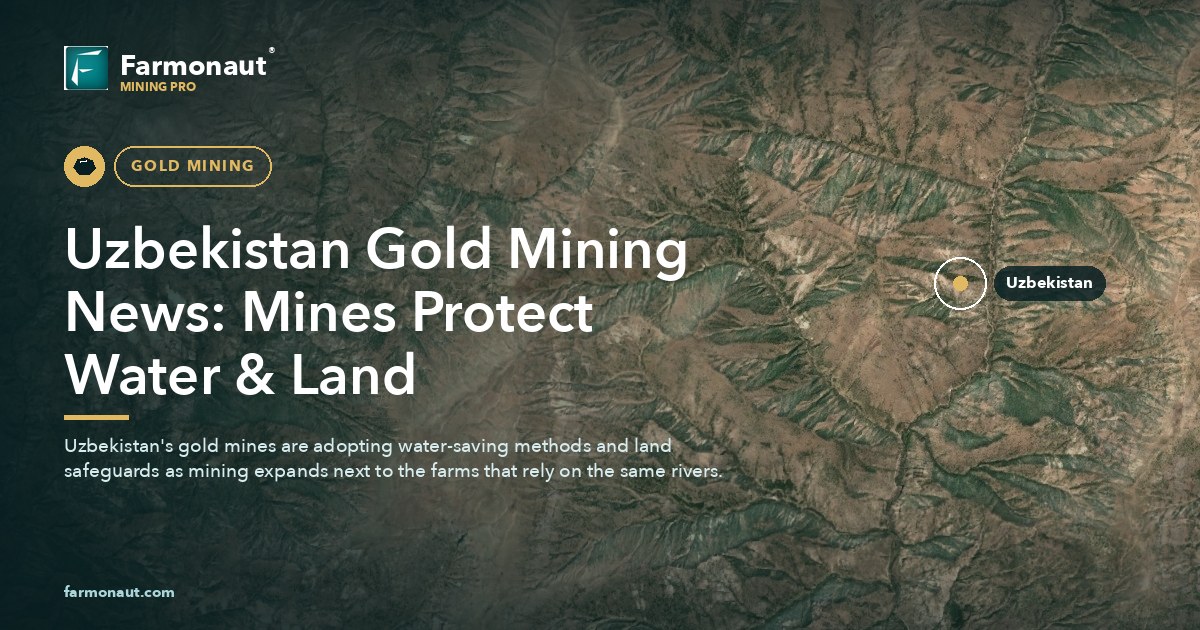 Uzbekistan Gold Mining News: Mines Protect Water &Amp; Land