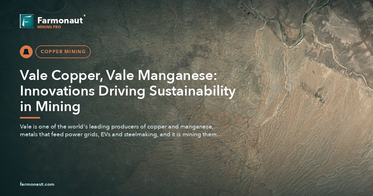 Vale Copper, Vale Manganese: Innovations Driving Sustainability In Mining