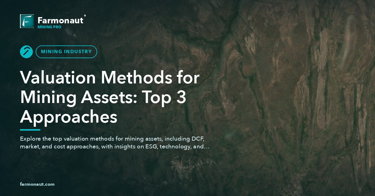 Valuation Methods For Mining Assets: Top 3 Approaches