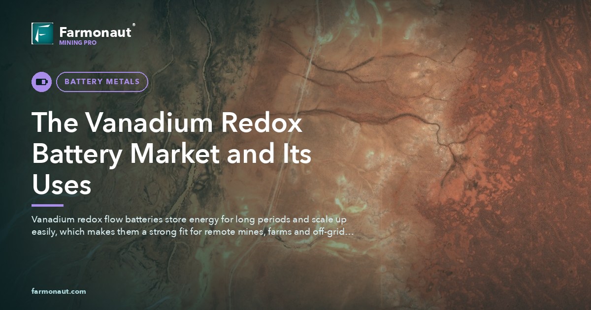 The Vanadium Redox Battery Market And Its Uses