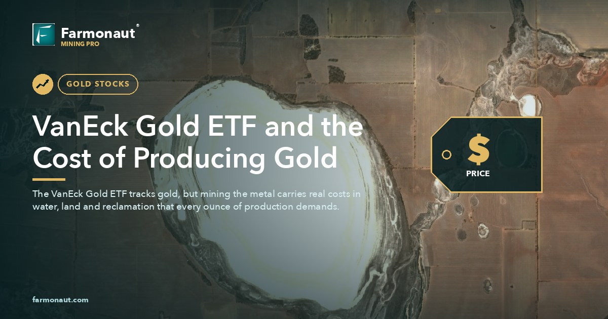 Vaneck Gold Etf And The Cost Of Producing Gold