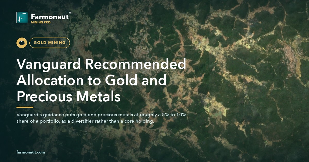 Vanguard Recommended Allocation To Gold And Precious Metals