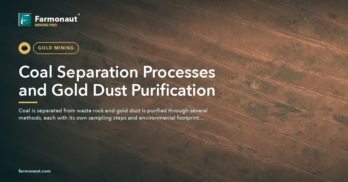 Various Land: Coal Separation &Amp; Purified Gold Dust Methods 170 Coal Separation Processes And Gold Dust Purification