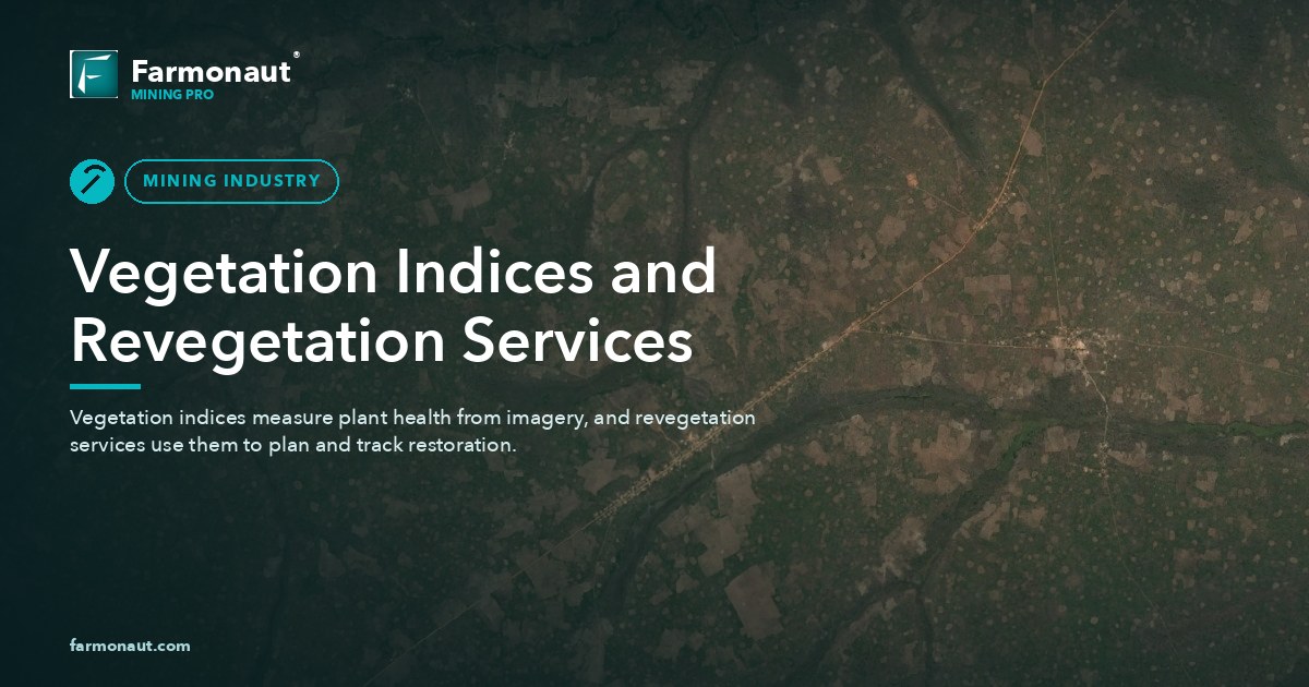 Vegetation Indices And Revegetation Services