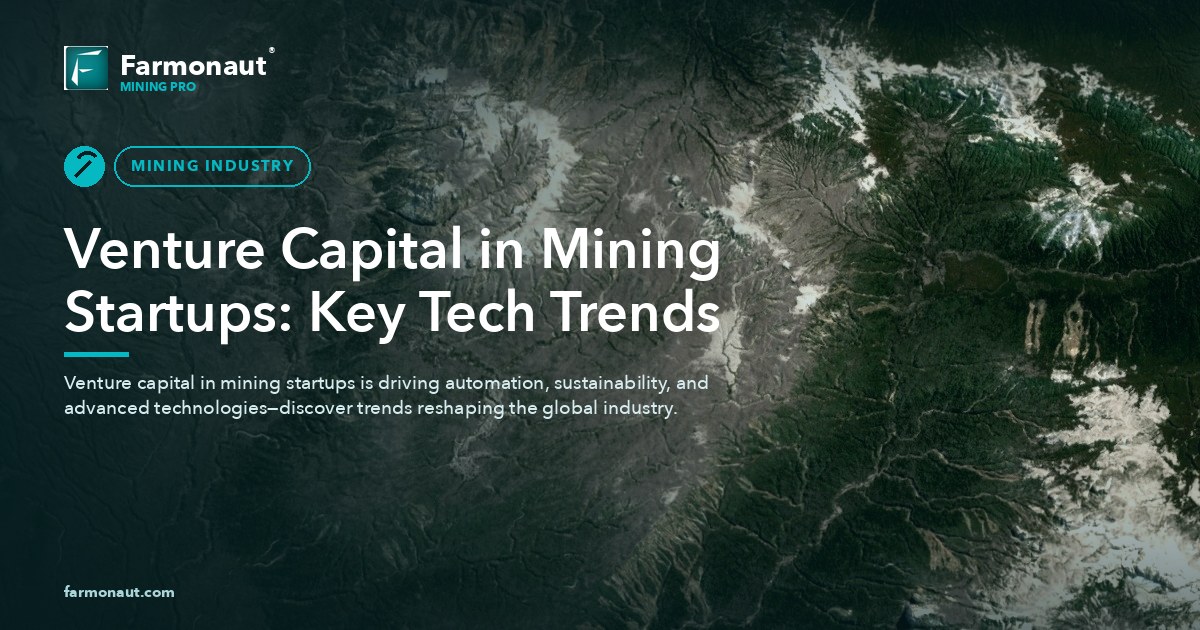 Venture Capital In Mining Startups: Key Tech Trends