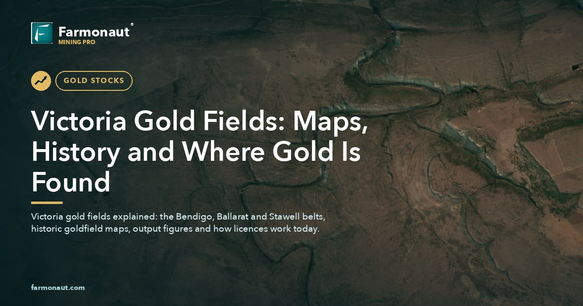 Victoria Gold Fields: Maps, History And Where Gold Is Found