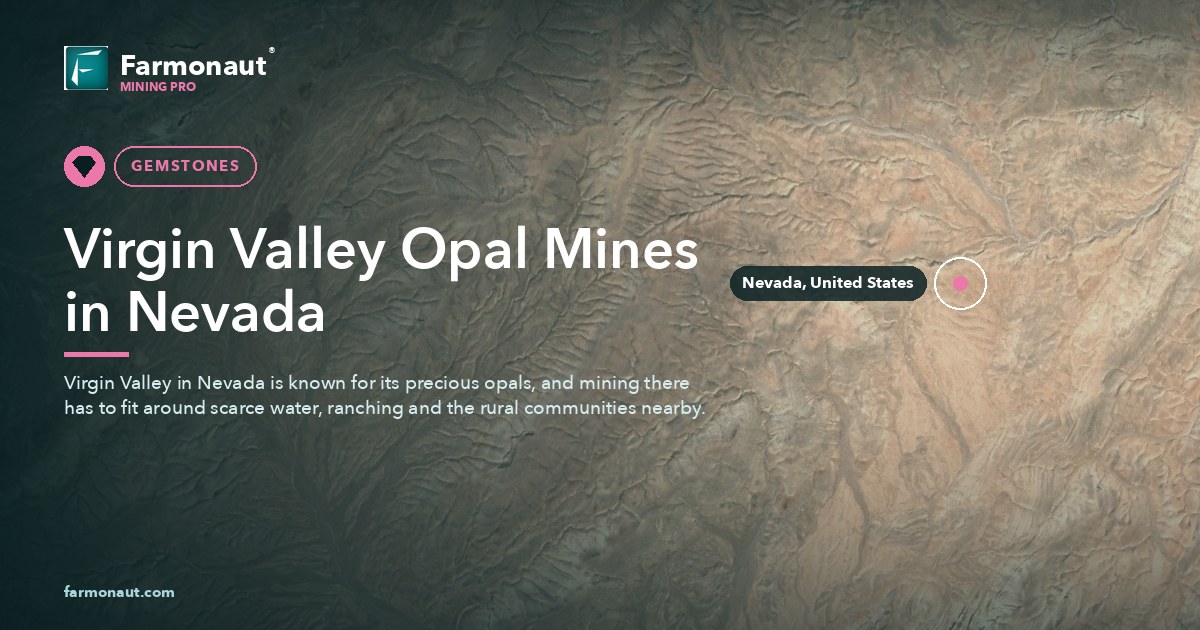 Virgin Valley Nevada Opal Mines: Minerals Of Nevada Impact 168 Virgin Valley Opal Mines In Nevada