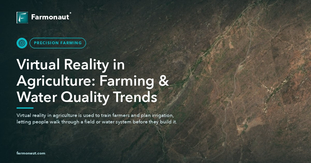 Virtual Reality In Agriculture: Farming &Amp; Water Quality Trends