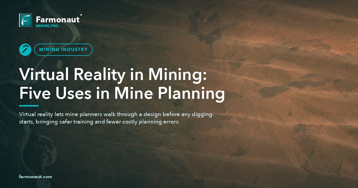 Virtual Reality In Mining: Five Uses In Mine Planning