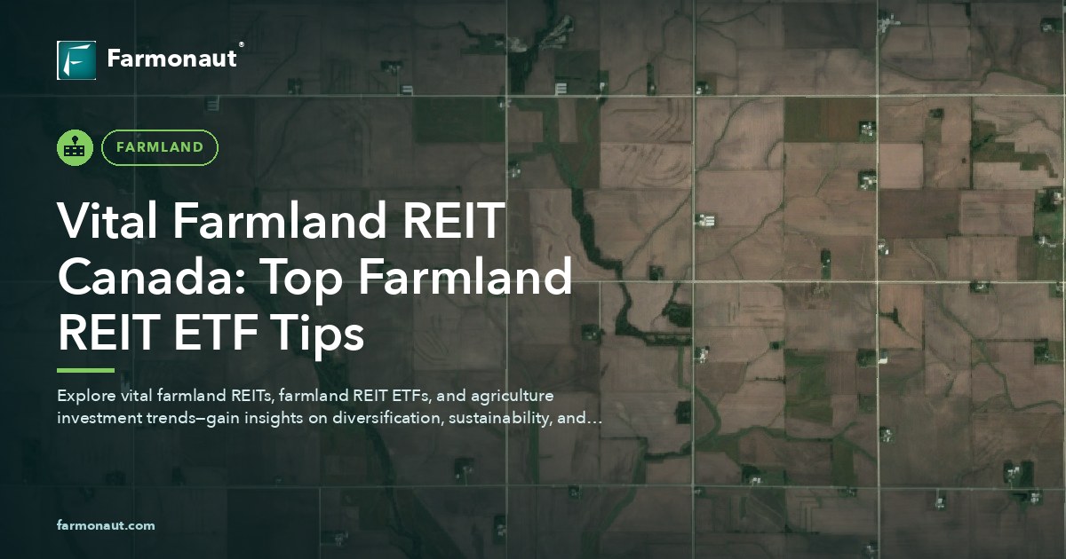 Vital Farmland Reit Canada: Top Farmland Reit Etf Tips
