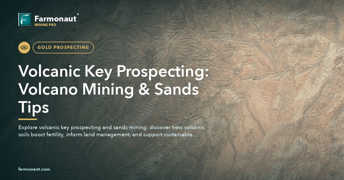 Volcanic Key Prospecting: Volcano Mining &Amp; Sands Tips 166 Volcanic Key Prospecting: Volcano Mining &Amp; Sands Tips