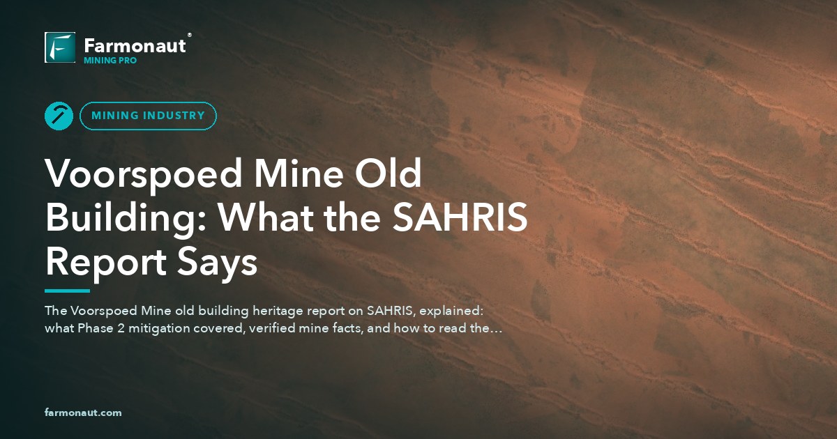 Voorspoed Mine Old Building: What The Sahris Report Says 106 Voorspoed Mine Old Building: What The Sahris Report Says