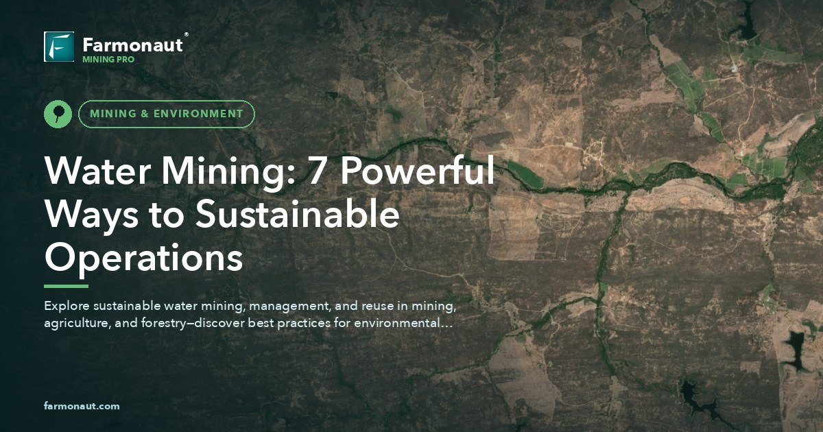 Water Mining: 7 Powerful Ways To Sustainable Operations