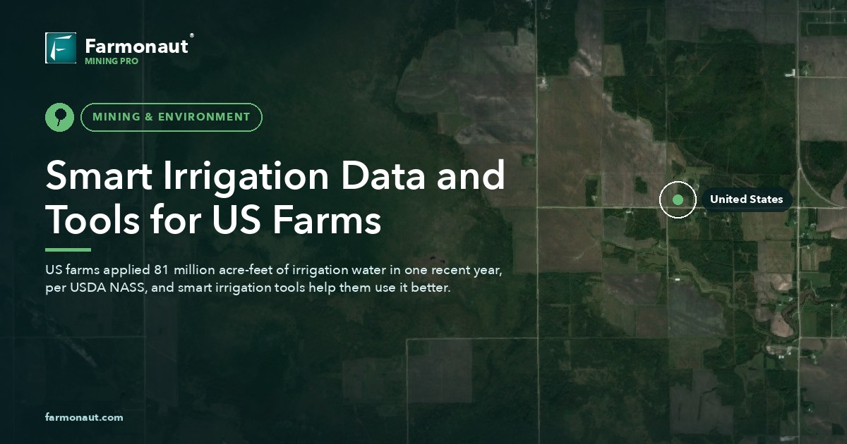Smart Irrigation Data And Tools For Us Farms