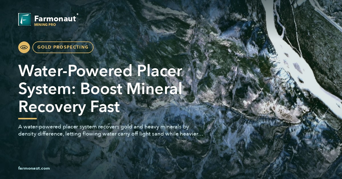 Water-Powered Placer System: Boost Mineral Recovery Fast