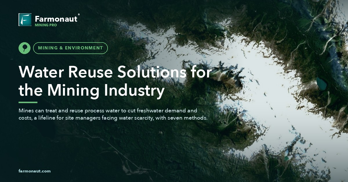 Water Reuse Solutions For The Mining Industry