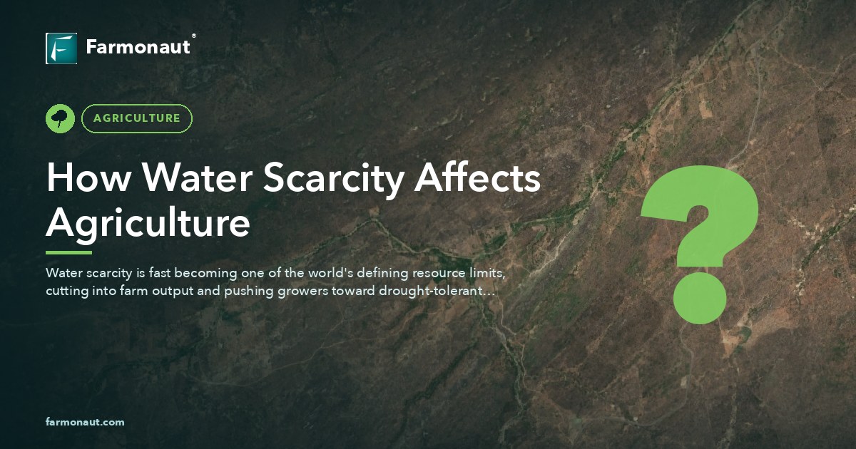 How Water Scarcity Affects Agriculture