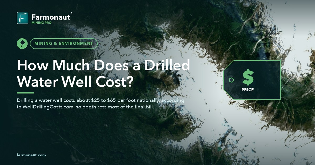 How Much Does A Drilled Water Well Cost?