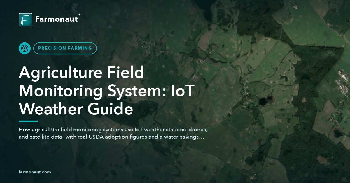 Agriculture Field Monitoring System: Iot Weather Guide