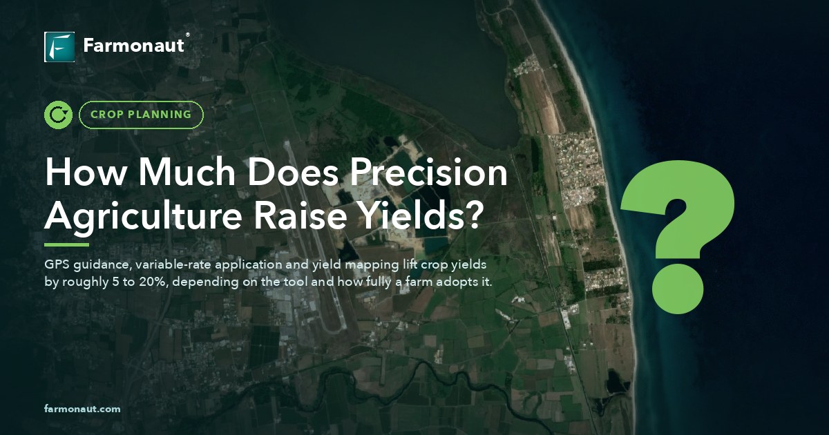 How Much Does Precision Agriculture Raise Yields?