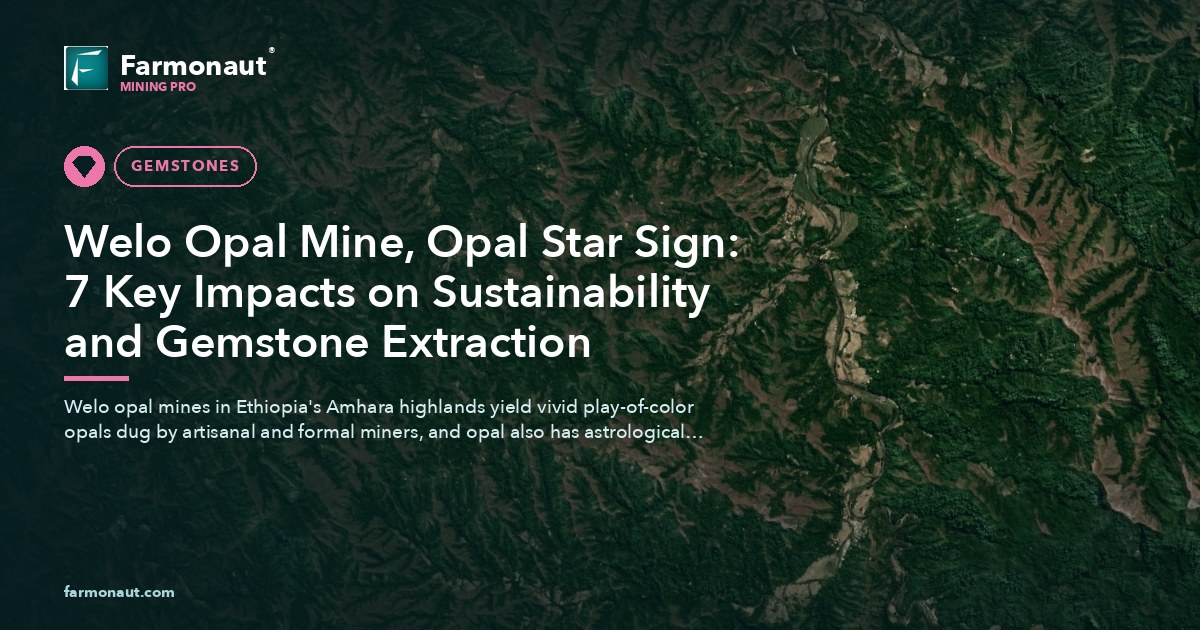 Welo Opal Mine, Opal Star Sign: 7 Key Impacts On Sustainability And Gemstone Extraction