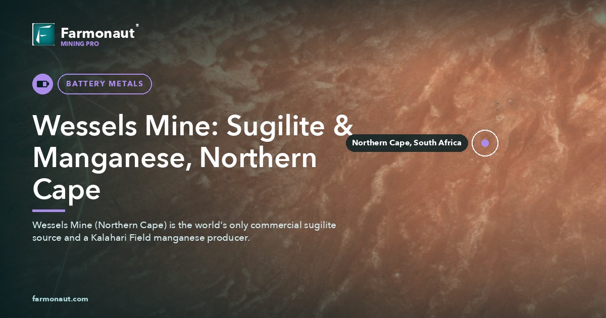 Wessels Mine: Sugilite &Amp; Manganese, Northern Cape