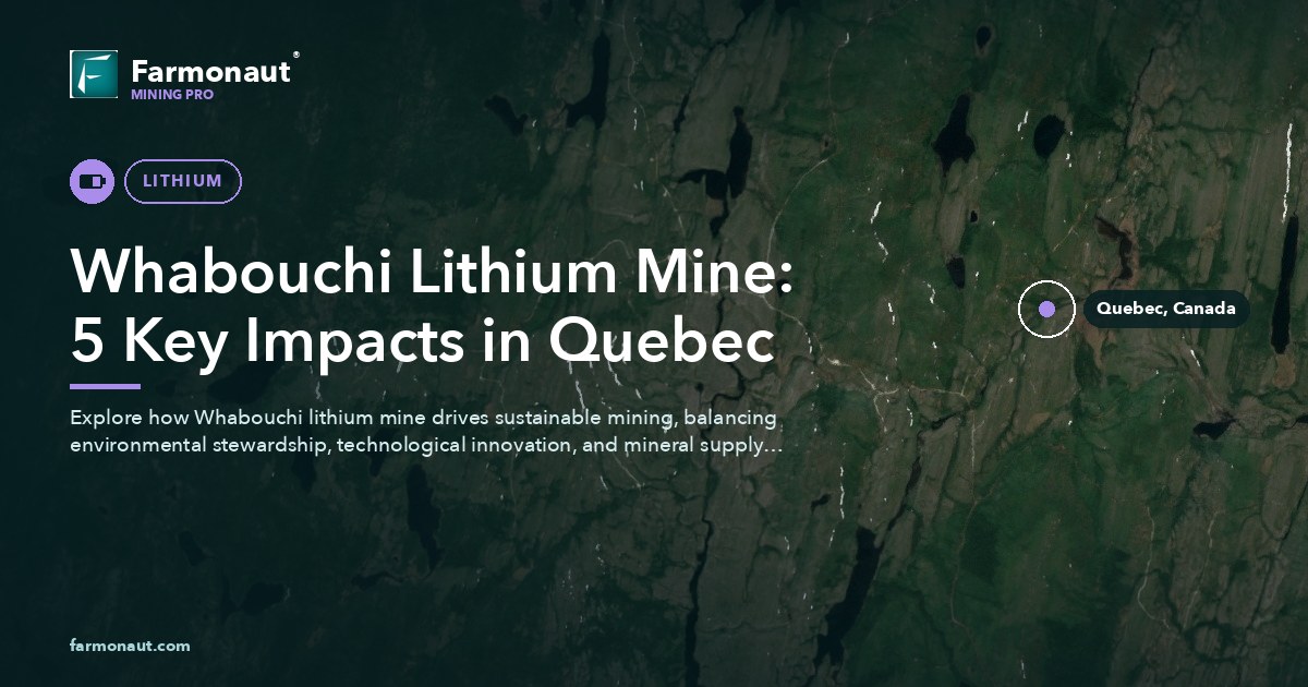 Whabouchi Lithium Mine: 5 Key Impacts In Quebec