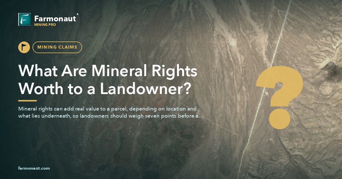 What Are Mineral Rights Worth To A Landowner?