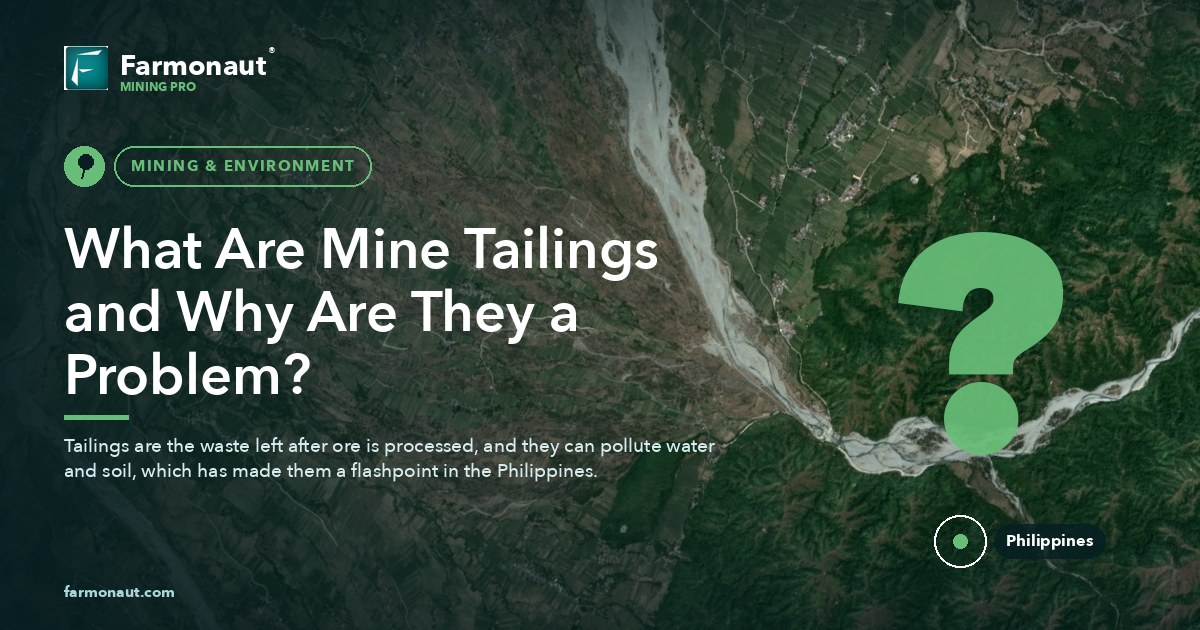 What Are Mine Tailings And Why Are They A Problem?