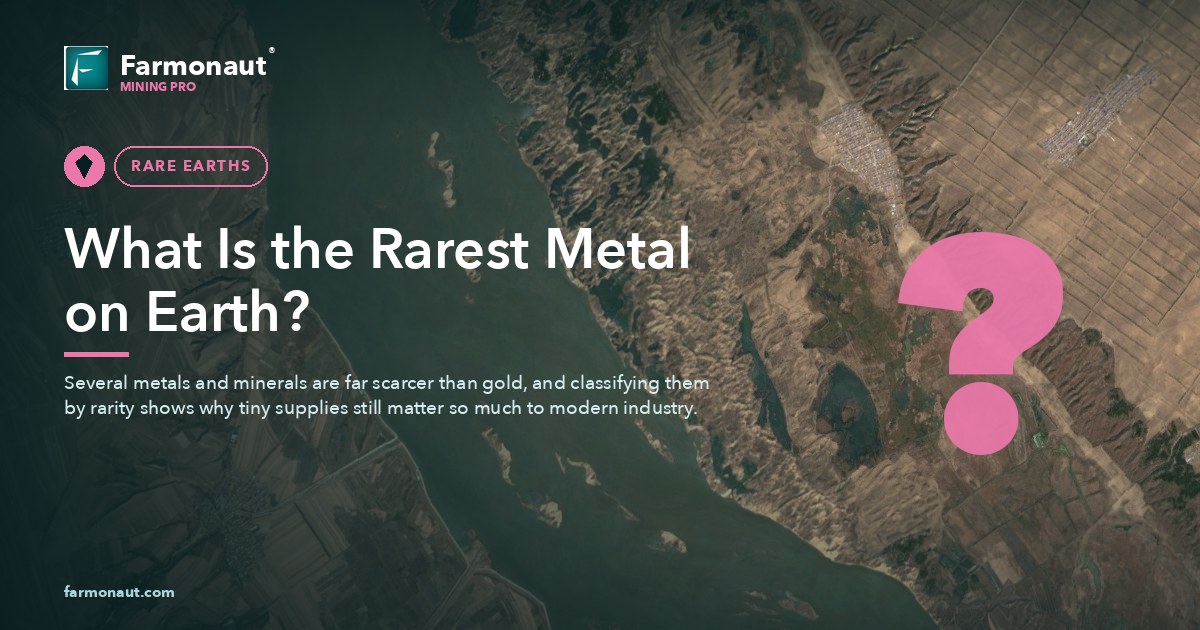 What Is The Rarest Metal On Earth?