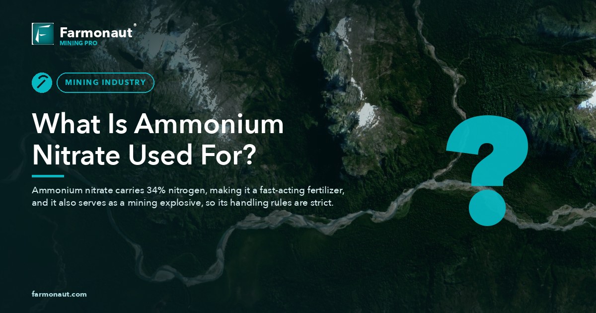 What Is Ammonium Nitrate Used For?