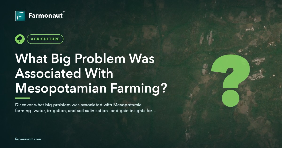 What Big Problem Was Associated With Mesopotamian Farming?