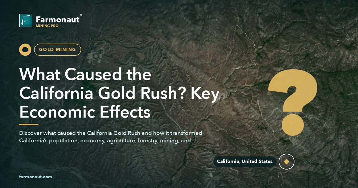 What Caused The California Gold Rush? Key Economic Effects