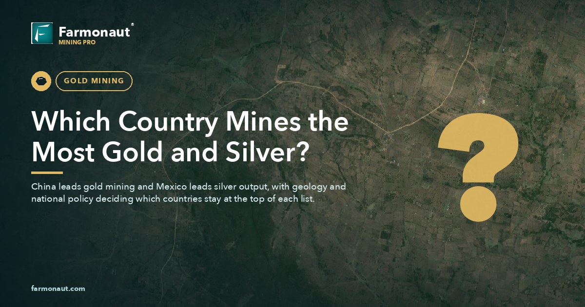 Which Country Mines The Most Gold And Silver?