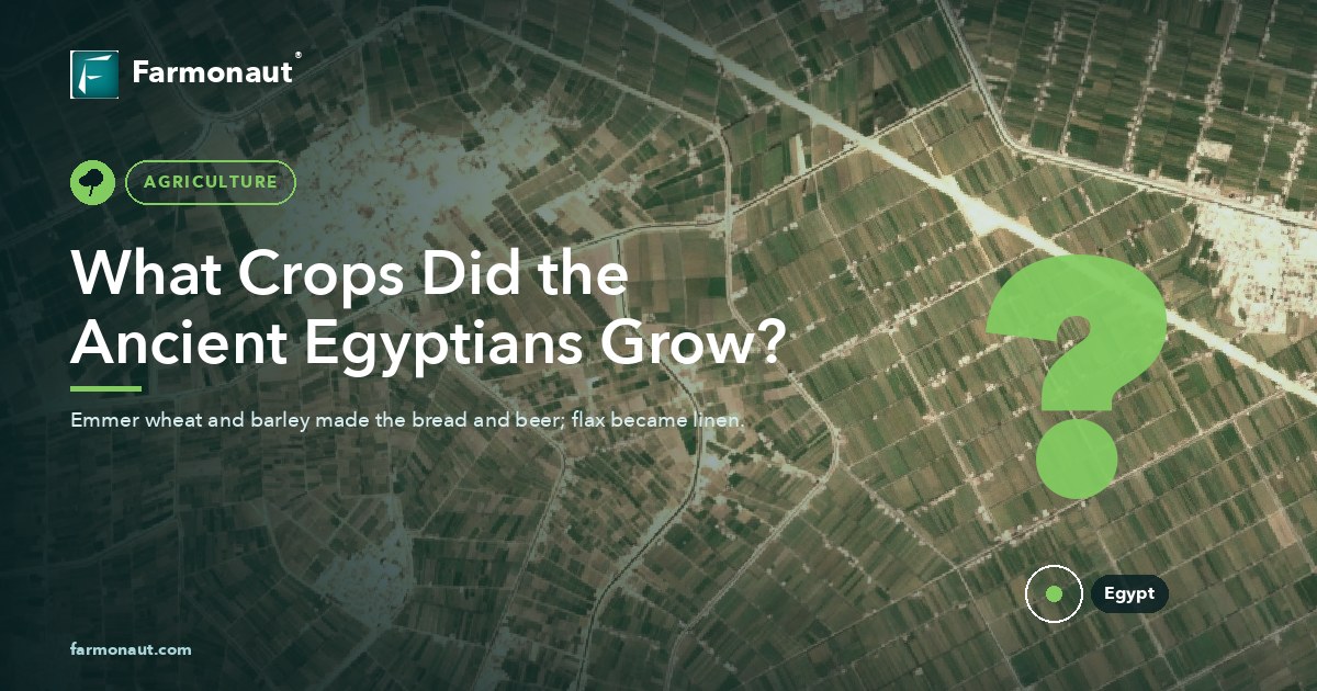 What Crops Did The Ancient Egyptians Grow?
