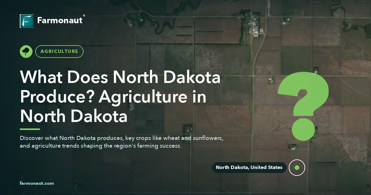 What Does North Dakota Produce? Agriculture In North Dakota