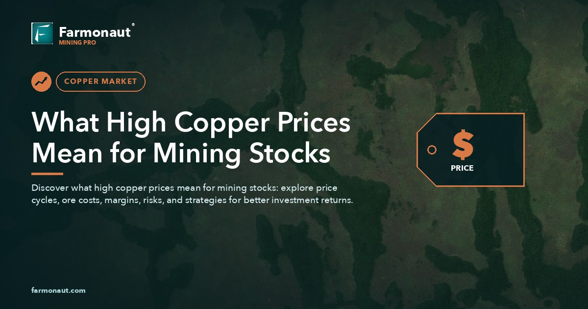 What High Copper Prices Mean For Mining Stocks