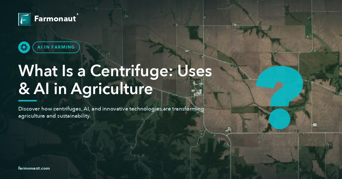 What Is A Centrifuge: Uses &Amp; Ai In Agriculture