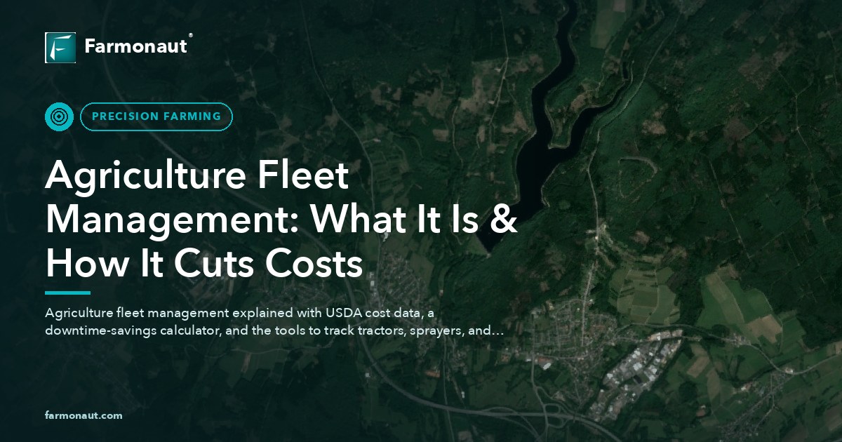Agriculture Fleet Management: What It Is &Amp; How It Cuts Costs