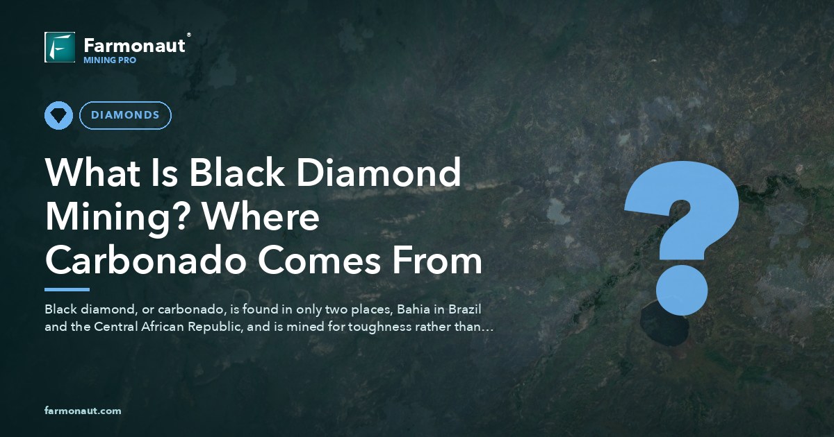 What Is Black Diamond Mining? Carbonado, Explained 61 What Is Black Diamond Mining? Where Carbonado Comes From