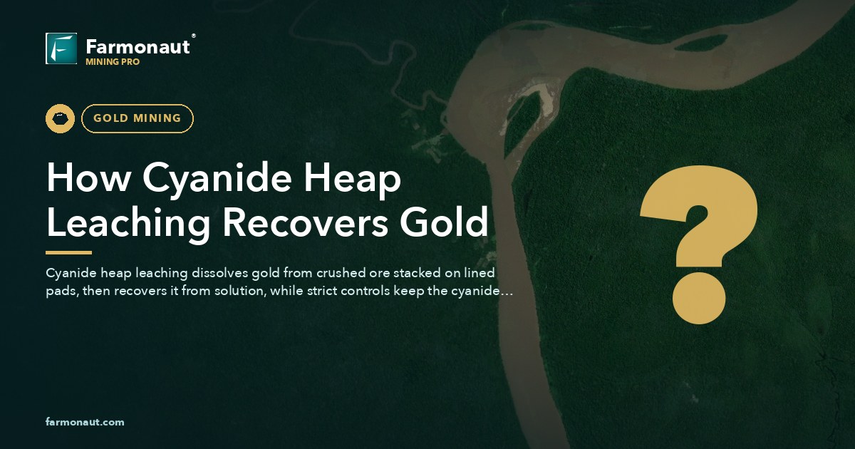 How Cyanide Heap Leaching Recovers Gold