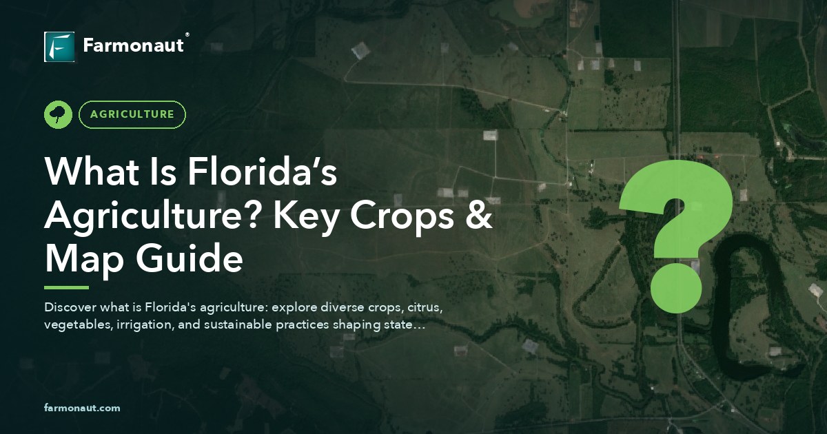 What Is Florida’s Agriculture? Key Crops &Amp; Map Guide