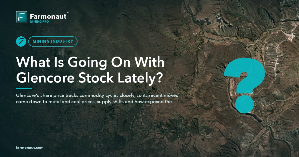 What Is Going On With Glencore Stock Lately?