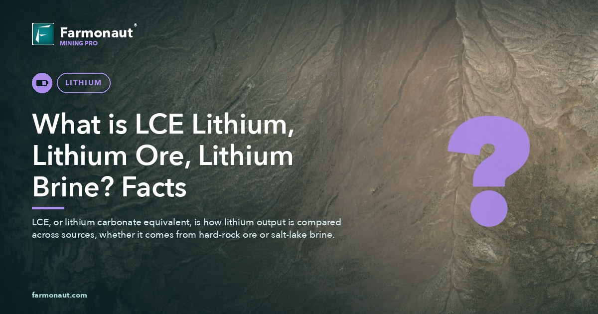 What Is Lce Lithium, Lithium Ore, Lithium Brine? Facts