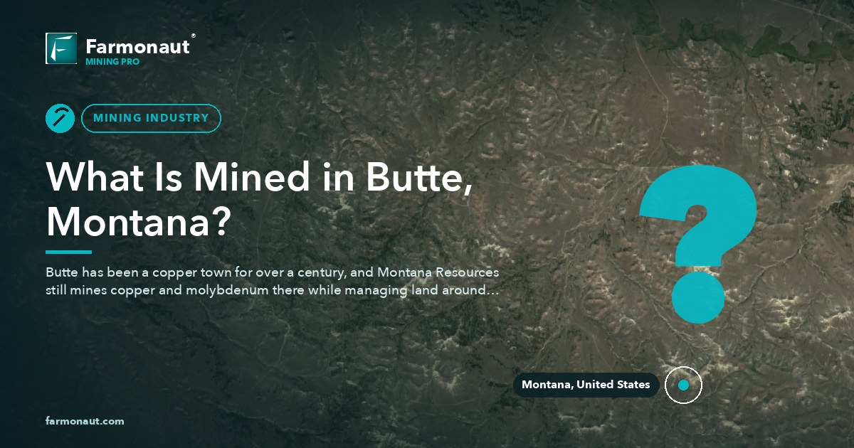 What Is Mined In Butte, Montana?