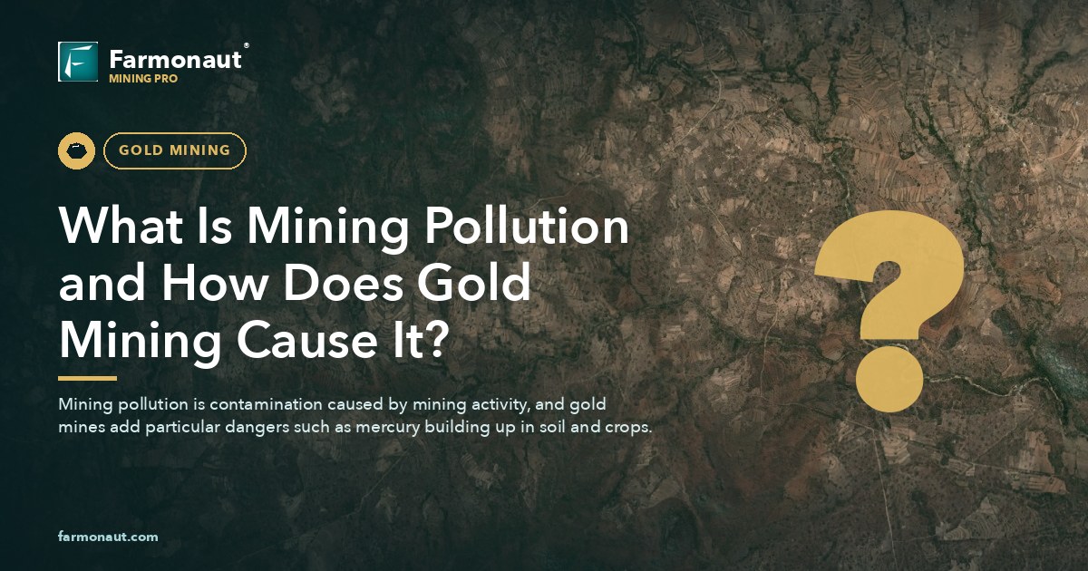 What Is Mining Pollution And How Does Gold Mining Cause It?