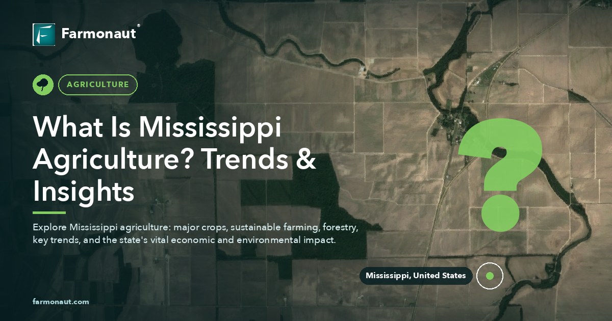 What Is Mississippi Agriculture? Trends &Amp; Insights